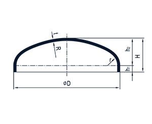 Asme 2:1 Eliptik Bombe