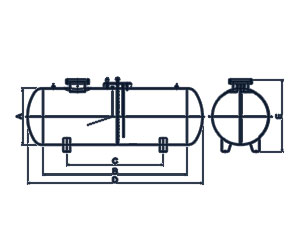 LPG Otogaz Depolama Tankı