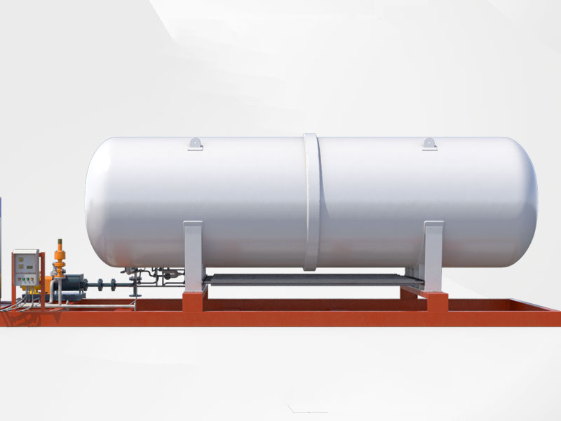 Yatay LPG Depolama Tankı